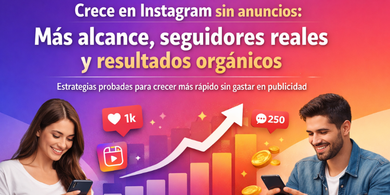 Cómo Crecer en Instagram Orgánicamente