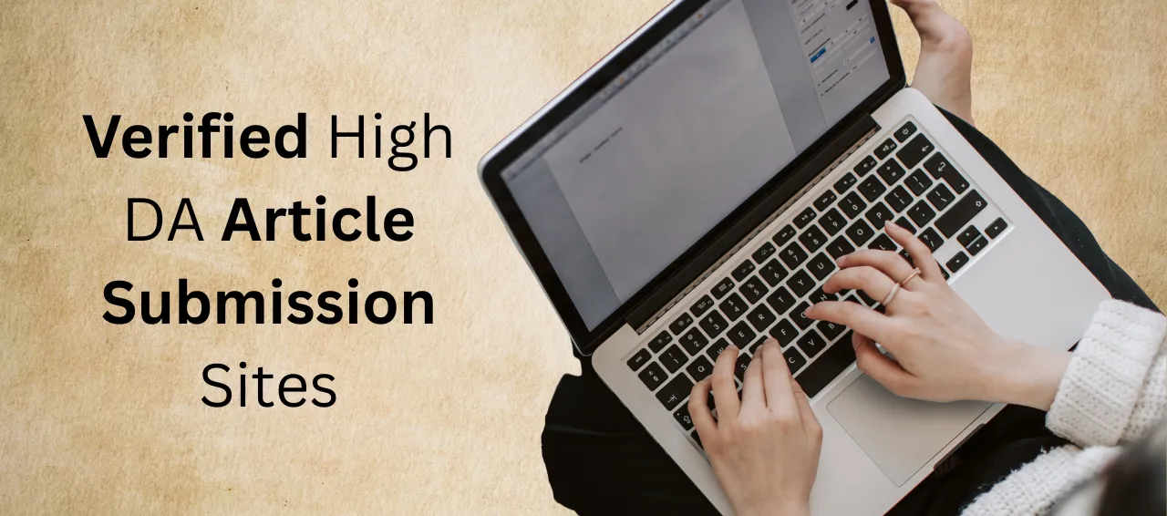 High DA Article Submission Sites